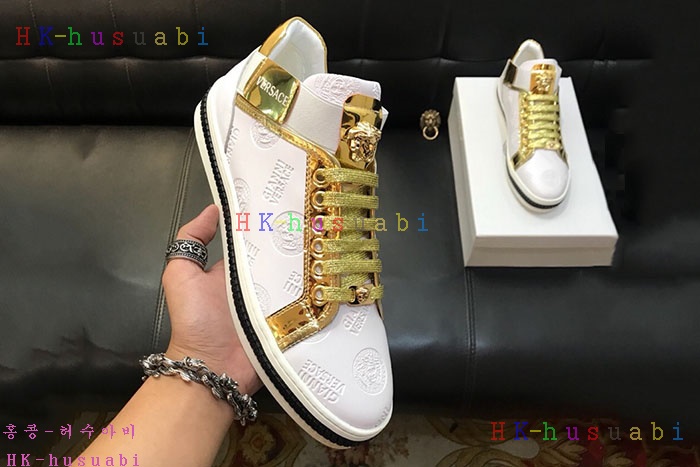 NEW 베르사체 남성용 신발 V 470068