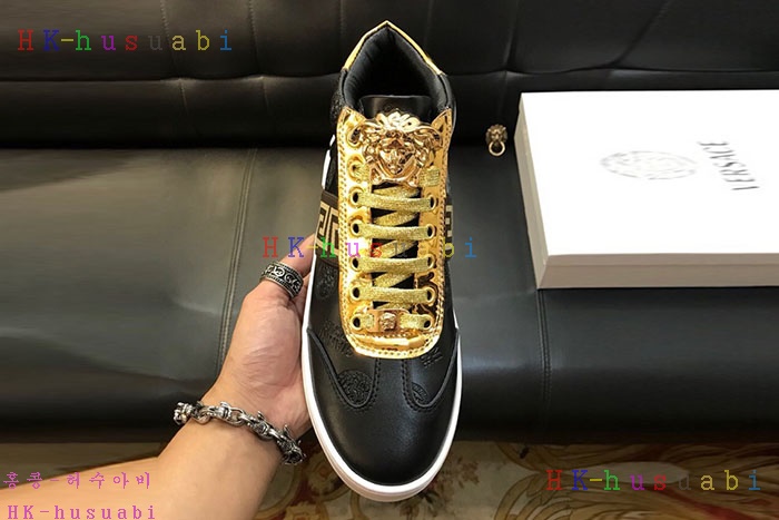 NEW 베르사체 남성용 신발 V 470076