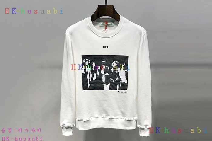 NEW 오프화이트 맨투맨 신상 OF 555855