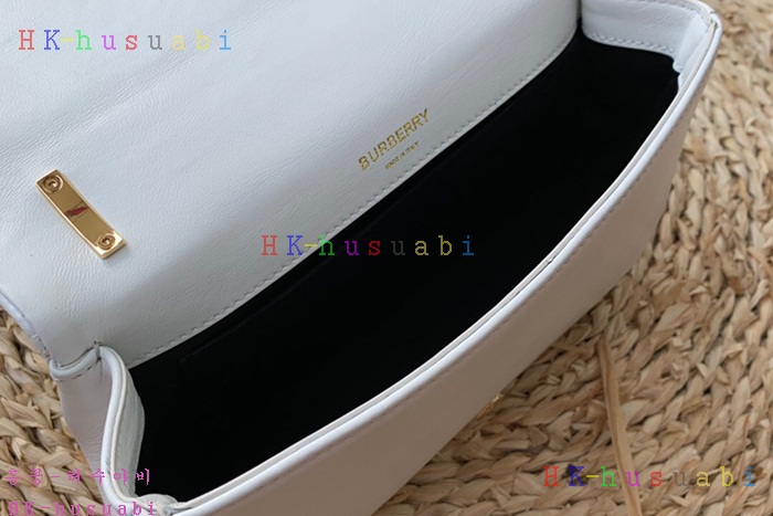 ★미러급★버버리 스몰 퀼트 체크 램스킨 롤라 백 BB 322201