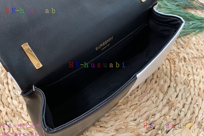 ★미러급★버버리 스몰 퀼트 체크 램스킨 롤라 백 BB 322201-3