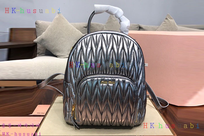 ★미러급★미우미우 마드라스 백팩 M 346650-4