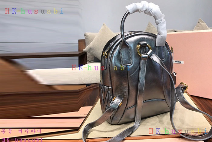 ★미러급★미우미우 마드라스 백팩 M 346650-4