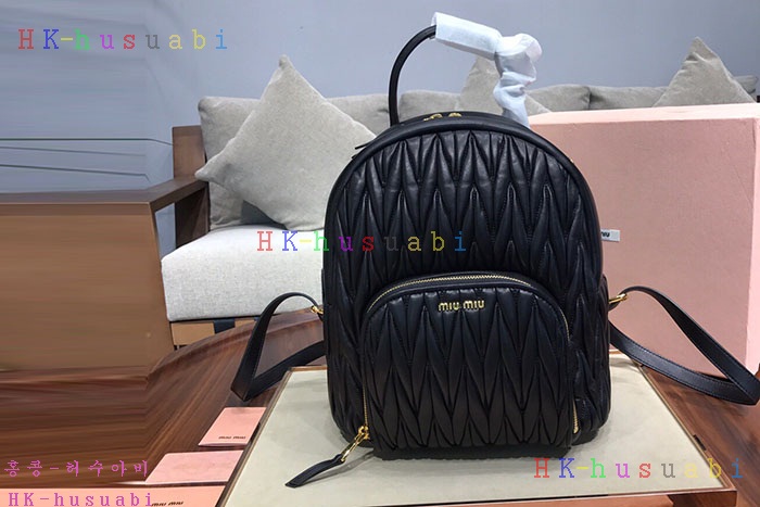 ★미러급★미우미우 마드라스 백팩 M 346650-2