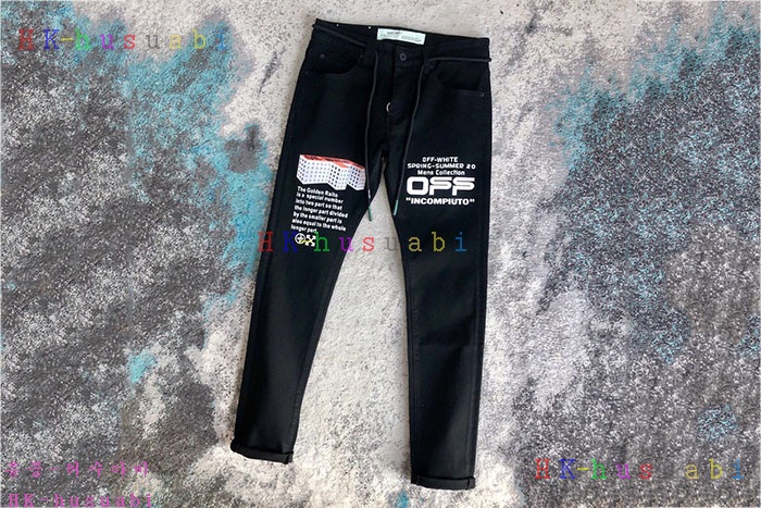 NEW 오프화이트 바지 신상 OF 7580002