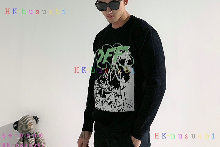 NEW 오프화이트 니트 신상 OF 876665