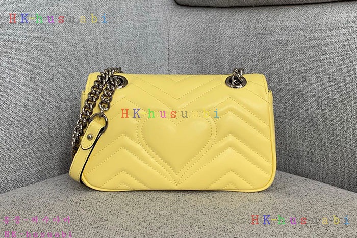 ★미러급★ 구찌 마몬트 마틀라세 숄더백 GU 446744