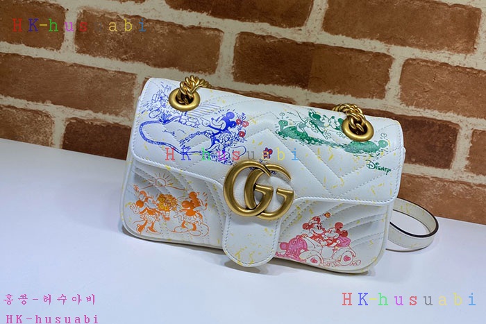 ★미러급★ 구찌 마몬트 마틀라세 숄더백 GU 446744