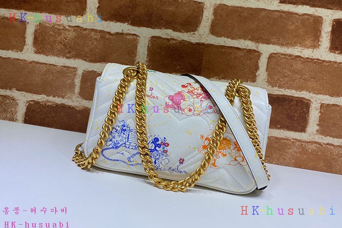 ★미러급★ 구찌 마몬트 마틀라세 숄더백 GU 446744