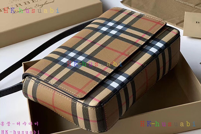 ★미러급★ 버버리 빈티지 체크 E-캔버스 숄더백  BB 299201