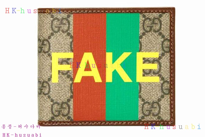 ★미러급★구찌 Fake Not 프린트 지갑 GU 636166