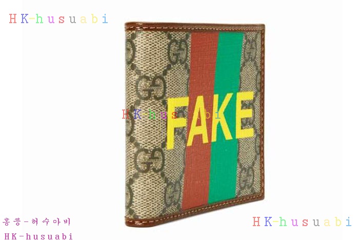 ★미러급★구찌 Fake Not 프린트 지갑 GU 636166