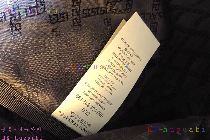 NEW 베르사체 로고 백팩 DFZ5350