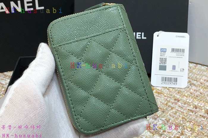 ★미러급★샤넬 클래식 멀티 지퍼 카드지갑  AP1650-5