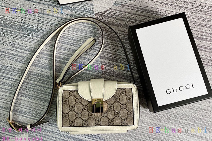 ★미러급★구찌 GG수프림 클래스프 미니백 614368-2