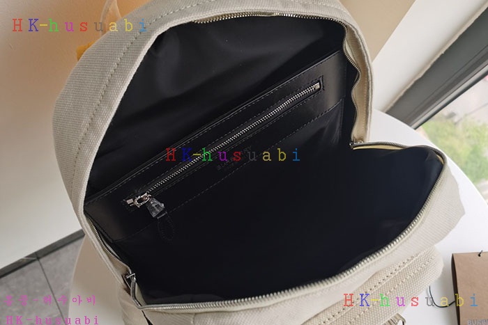 ★미러급★버버리 라지 로고 프린트 코튼 캔버스 백팩 BB 427550