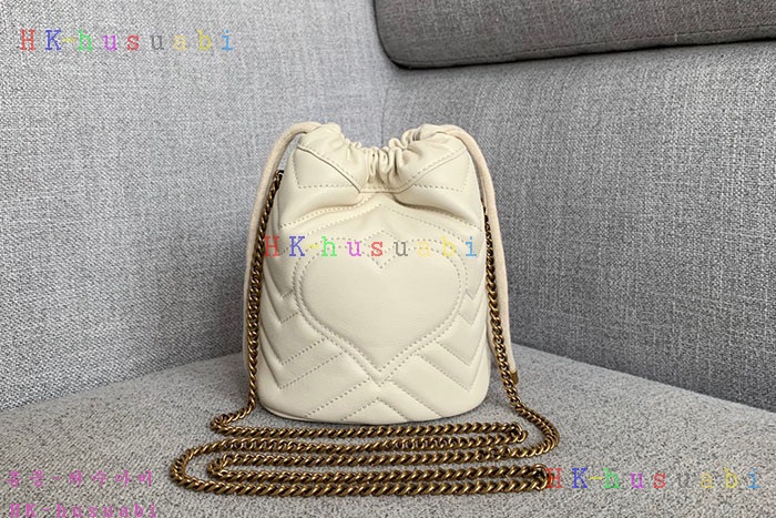 ★미러급★ 구찌 GG 마몽 미니 버킷백 ‎575163-2