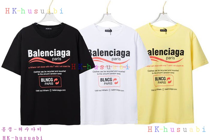 NEW 발렌시아가 반팔티 신상 B 2455104