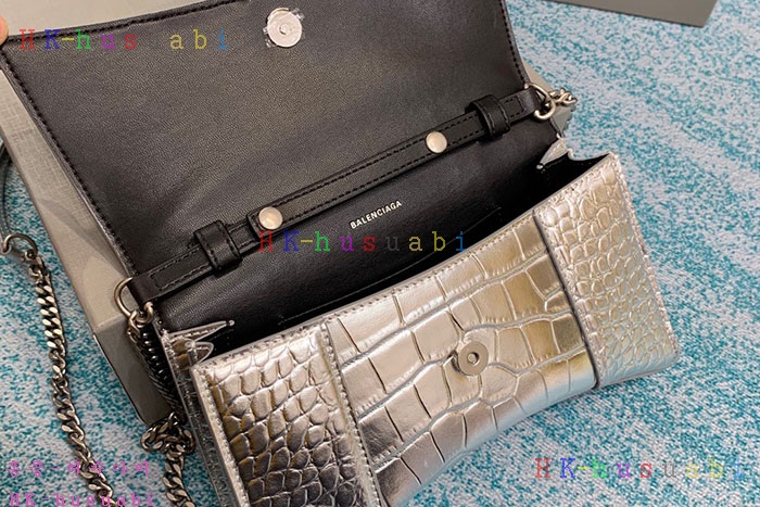 ★미러급★발렌시아가 아워글래스 체인백 B 644973-4