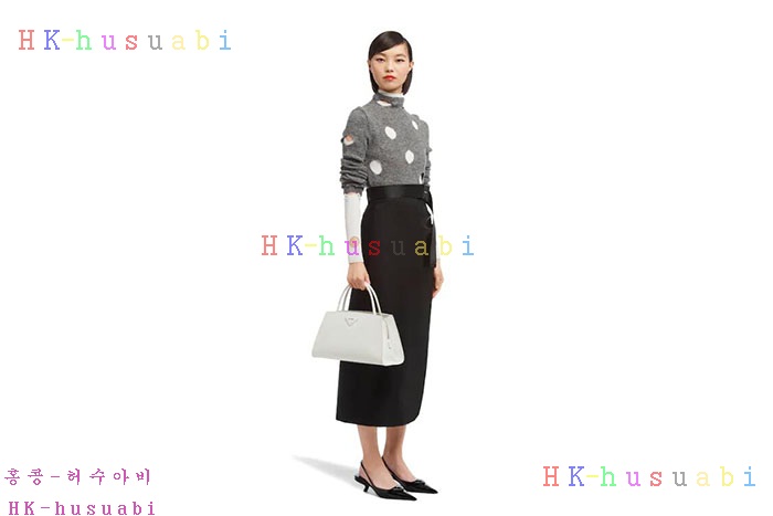 ★미러급★프라다 브러시드 가죽 핸드백 1BA327-3