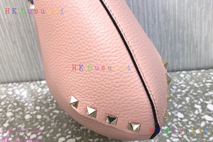 ★미러급★발렌티노 가죽 락스터드 호보 백 VW2B0I25-3
