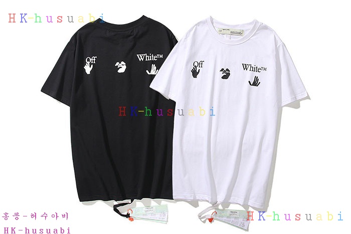 NEW 오프화이트 반팔티 신상 OF 757227