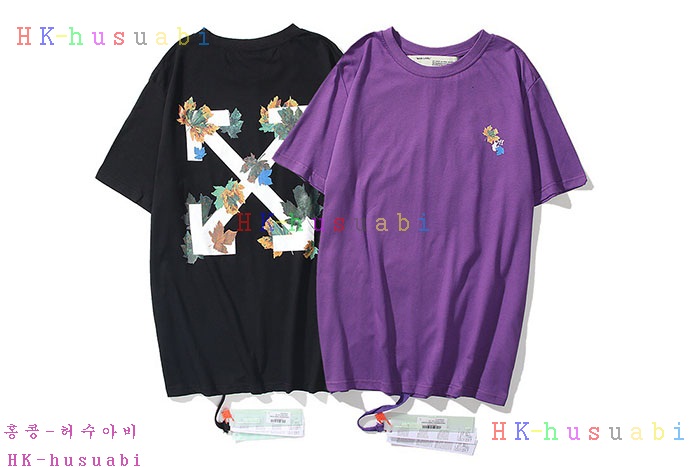 NEW 오프화이트 반팔티 신상 OF 757230