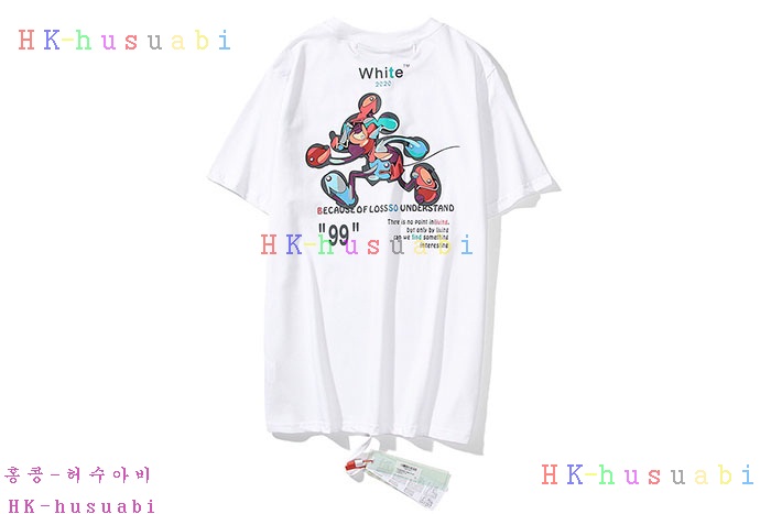 NEW 오프화이트 반팔티 신상 OF 757284