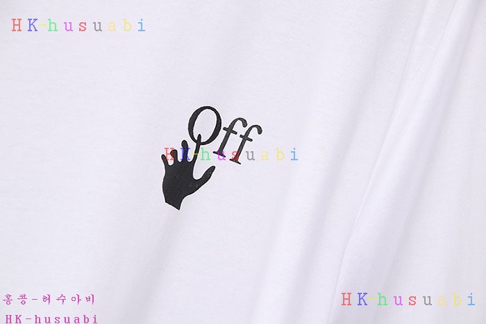 NEW 오프화이트 반팔티 신상 OF 757220