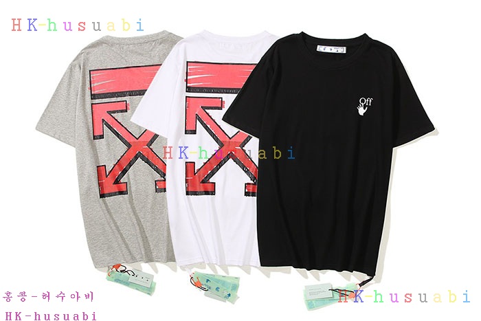 NEW 오프화이트 반팔티 신상 OF 757220