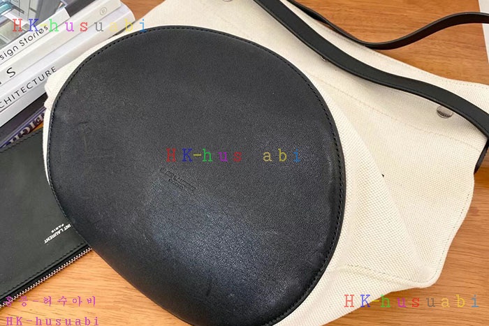 ★미러급★입생로랑 린넨 리브 고시 버킷백  669299