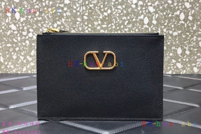 NEW 발렌티노  V로고 카드 파우치 V 3242550-4