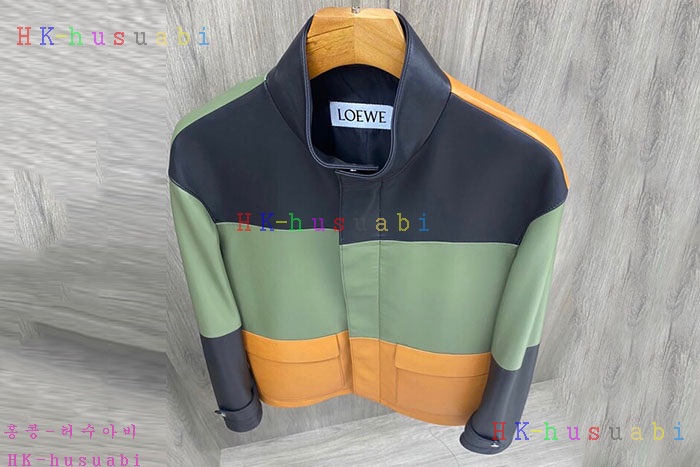 NEW 로에베 가죽 자켓 LW  444208