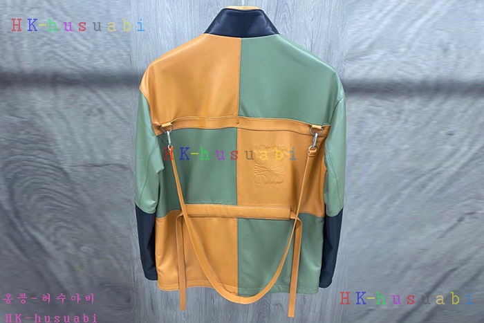 NEW 로에베 가죽 자켓 LW  444208