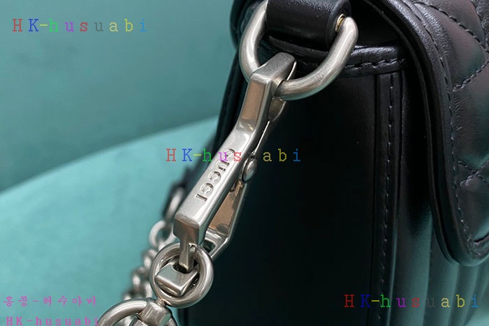 ★미러급★구찌 GG 마몽 미니 탑 핸들백 583571-2