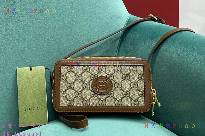 ★미러급★구찌 인터로킹 G 미니백 671674-2