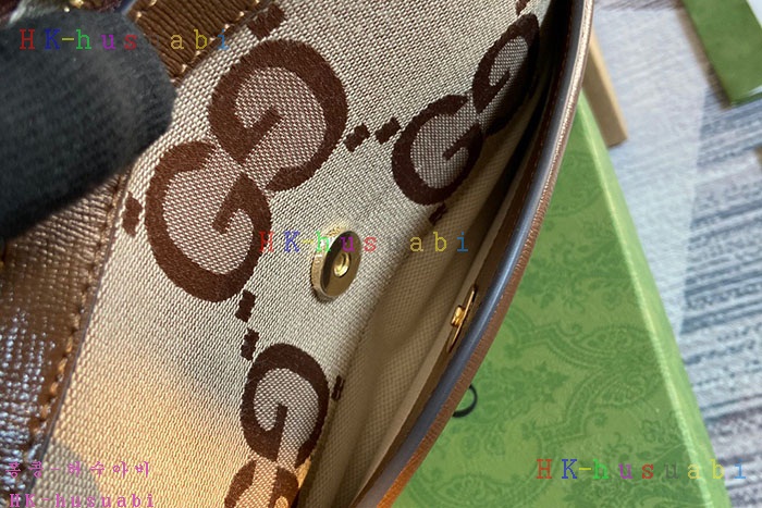 ★미러급★구찌 점보 GG 인터로킹 메신저 크로스백 675891