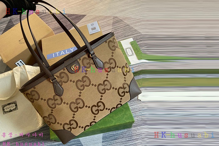 ★미러급★구찌 점보 오피디아 GG 미디움 토트백 631685
