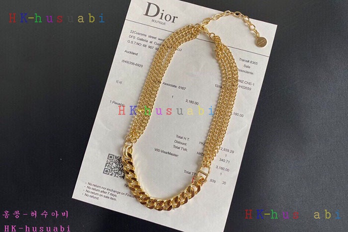 NEW 디올 목걸이 신상 DR 572202