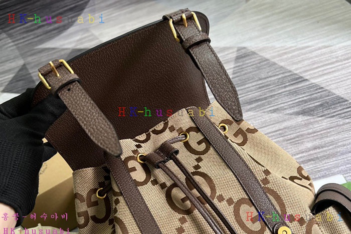 ★미러급★구찌 점보 GG 캔버스 백팩 678829
