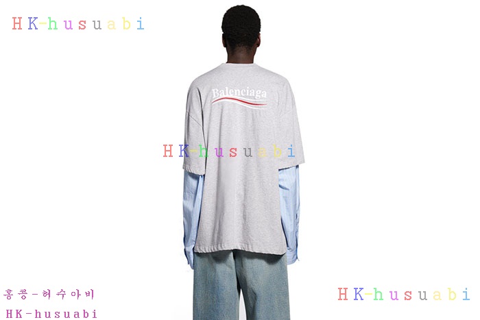 NEW 발렌시아가 긴팔티 신상 B 557247