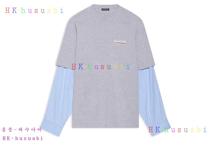 NEW 발렌시아가 긴팔티 신상 B 557247
