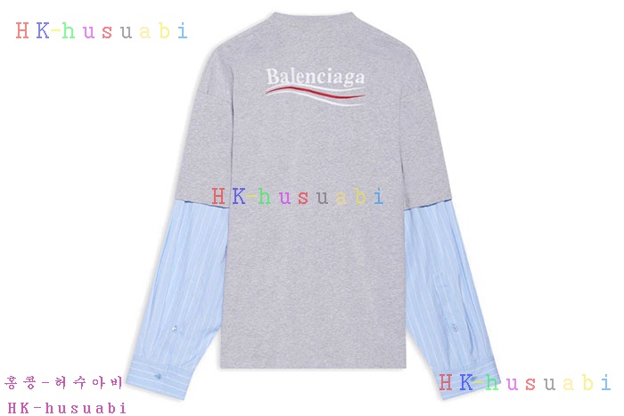 NEW 발렌시아가 긴팔티 신상 B 557247