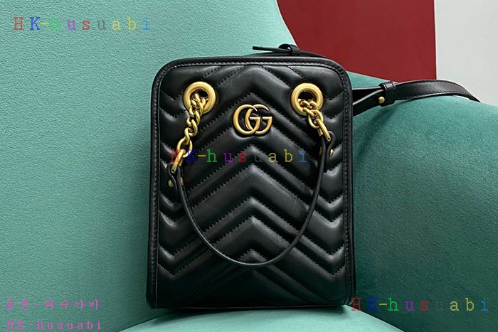 ★미러급★구찌 GG 마몽 마틀라세 미니백 696123-4