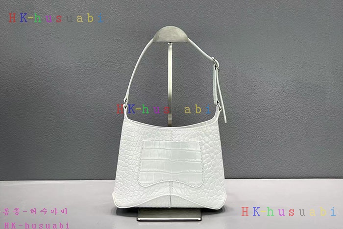 ★미러급★발렌시아가 크로커다일 엠보싱 XX 호보 백 6955892108-3