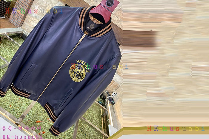 NEW 베르사체 가죽자켓 신상 V 552501