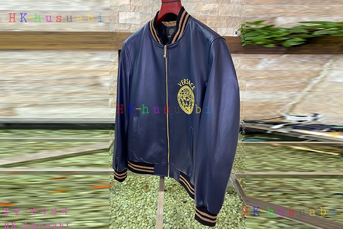 NEW 베르사체 가죽자켓 신상 V 552501
