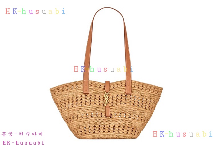★미러급★입생로랑 라피아 가죽 PANIER 스몰 백 685618-2