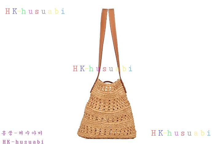 ★미러급★입생로랑 라피아 가죽 PANIER 스몰 백 685618-2