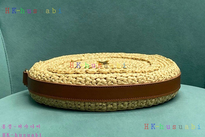 ★미러급★입생로랑 라피아 가죽  SAC ROND 백 685601
